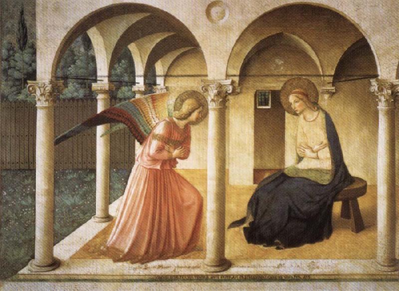 Fra Angelico Annunciation France oil painting art